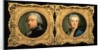 Portraits of Francois Boucher and his Wife Marie-Jeanne Buseau by Alexander Roslin