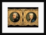 Portraits of Francois Boucher and his Wife Marie-Jeanne Buseau by Alexander Roslin