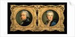 Portraits of Francois Boucher and his Wife Marie-Jeanne Buseau by Alexander Roslin