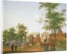 View of the Zylpoort, Harlem, 1780 by Isaak Ouwater