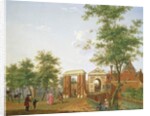 View of the Zylpoort, Harlem, 1780 by Isaak Ouwater