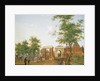 View of the Zylpoort, Harlem, 1780 by Isaak Ouwater