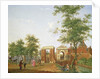 View of the Zylpoort, Harlem, 1780 by Isaak Ouwater