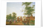 View of the Zylpoort, Harlem, 1780 by Isaak Ouwater