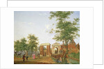 View of the Zylpoort, Harlem, 1780 by Isaak Ouwater
