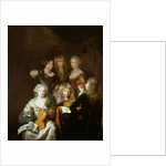 Interior with Musicians by David van der Plaes