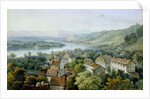 A View of Karlsruhe by Thomas Sidney Cooper