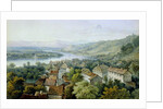 A View of Karlsruhe by Thomas Sidney Cooper