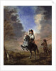Equestrian Portrait of a Man with a Page by Thomas de Keyser