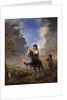 Equestrian Portrait of a Man with a Page by Thomas de Keyser