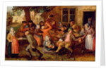 Peasants Merrymaking by David Vinckboons