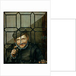A Boy Looking through a Casement Window by Flemish School