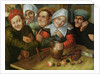 A Merry Company, c.1557 by Jan Massys or Metsys