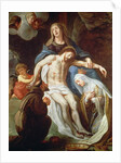 Pieta with St. Francis of Assisi and St. Elizabeth of Hungary by Gaspar de Crayer