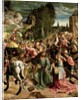 On the Road to Calvary, c.1520 by School Netherlandish