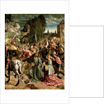 On the Road to Calvary, c.1520 by School Netherlandish