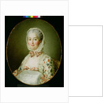 Portrait of Madame de Pompadour with a Fur Muff 1763-64 by Francois-Hubert Drouais