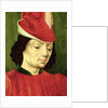 Portrait of a Young Man by (fl.c.1483-c.1529) (after) Master of Moulins