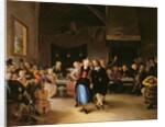 Wedding Dance in a Tavern by Gerrit Lundens