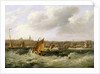 Liverpool, Lancashire from the River Mersey and New Brighton, 1838 by Frederick Calvert
