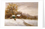 Gypsy Caravans in the Snow by Leila K. Williamson