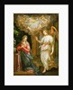 The Annunciation by Hendrik de Clerck