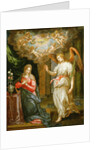 The Annunciation by Hendrik de Clerck