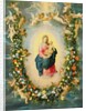 The Madonna and Child in a Floral Garland by Jan & Balen Hendrik van Brueghel