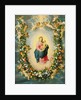 The Madonna and Child in a Floral Garland by Jan & Balen Hendrik van Brueghel