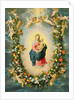 The Madonna and Child in a Floral Garland by Jan & Balen Hendrik van Brueghel