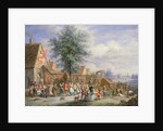 A Kermesse on St. George's Day by Angel-Alexio Michaut