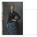 Portrait of a Young Woman in Blue, 1886 by Georges-Jean-Louis Cormeray