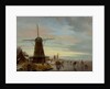 Skaters on a Frozen Waterway by Nicholas Jan Roosenboom