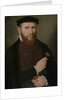 Portrait of a Man with his Right Hand Holding a Red Carnation and in his Left a Glove, 1540-51 by Master of the 1540s