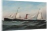 The S.S. Oevenum at sea , 1891 by Antonio Jacobsen