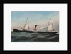 The S.S. Oevenum at sea , 1891 by Antonio Jacobsen