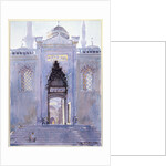 Gateway to The Blue Mosque, 1991 by Lucy Willis