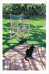 Black Cat and Dappling, 1986 by Lucy Willis