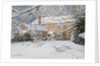 Farmhouse in the Snow, 2011 by Lucy Willis