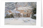 Farmhouse in the Snow, 2011 by Lucy Willis