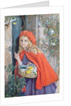 Little Red Riding Hood, 1862 by Isabel Oakley Naftel