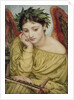 Erato, Muse of Poetry, 1870 by Edward John Poynter