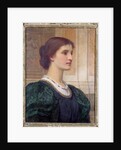Portrait of Kate Dickens, wife of the artist by Charles Edward Perugini