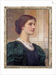 Portrait of Kate Dickens, wife of the artist by Charles Edward Perugini