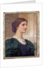 Portrait of Kate Dickens, wife of the artist by Charles Edward Perugini
