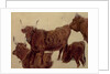 Studies of Highland Cattle by Richard Ansdell