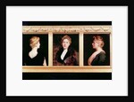 Triple Portrait of a Woman by John Collier