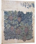 Leaf and Grape design for 'Vine' wallpaper by William Morris