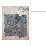 Leaf and Grape design for 'Vine' wallpaper by William Morris