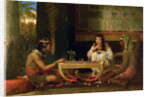 Egyptian Chess Players, 1865 by Lawrence Alma-Tadema